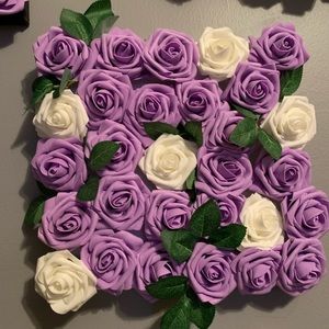 Rose wall canvas home decor